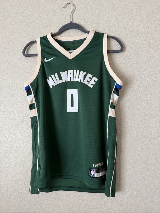 Nike Other - Damian Lillard Milwaukee Bucks Nike Fear The Deer Jersey NWT Youth Large